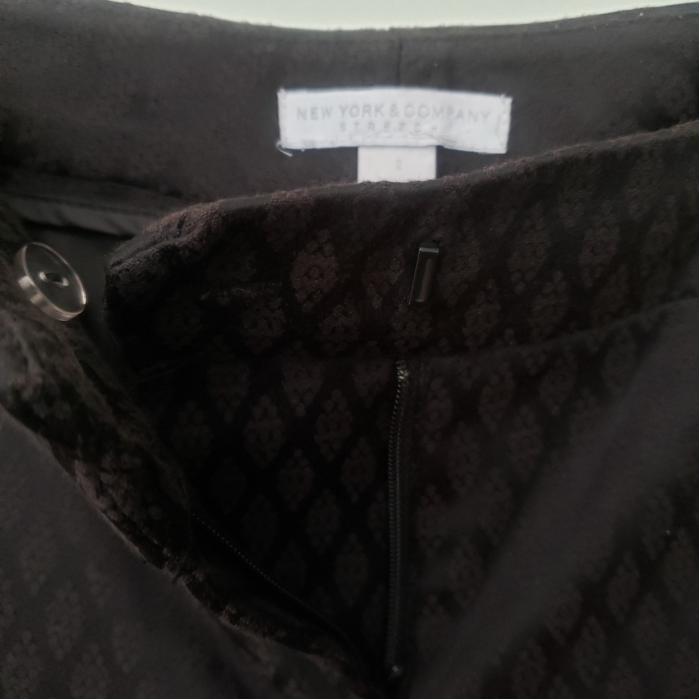 Black Pants, With Diamond Pattern - image 4